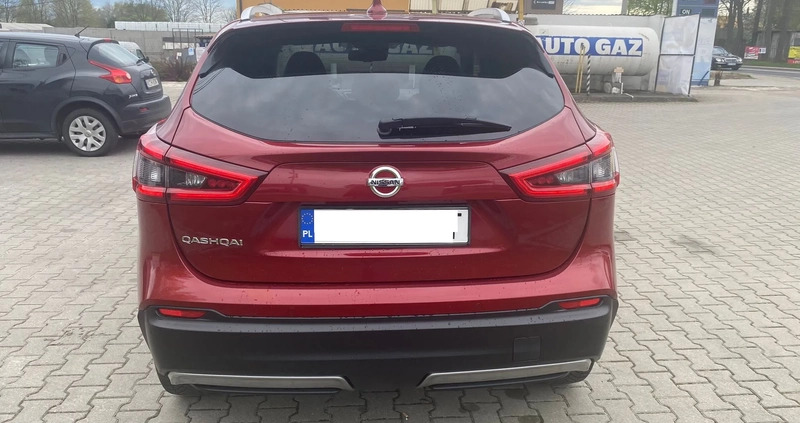 Nissan Qashqai cena 85900 przebieg: 81618, rok produkcji 2019 z Zduńska Wola małe 232